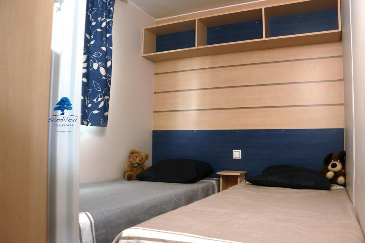 Mobilhome Paradis Bikini Sigean Exteriör bild