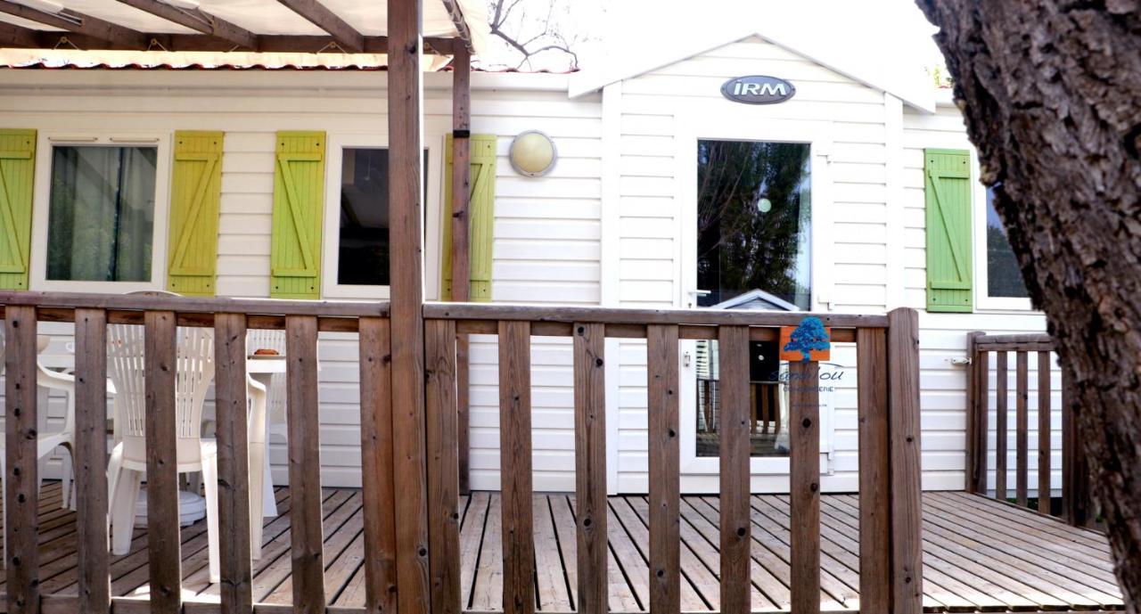 Mobilhome Paradis Bikini Sigean Exteriör bild