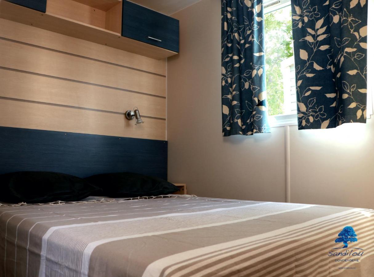 Mobilhome Paradis Bikini Sigean Exteriör bild
