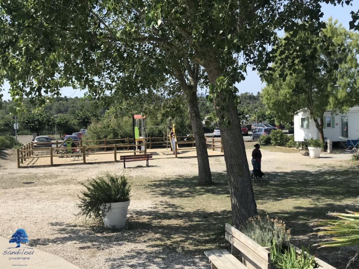 Mobilhome Paradis Bikini Sigean Exteriör bild