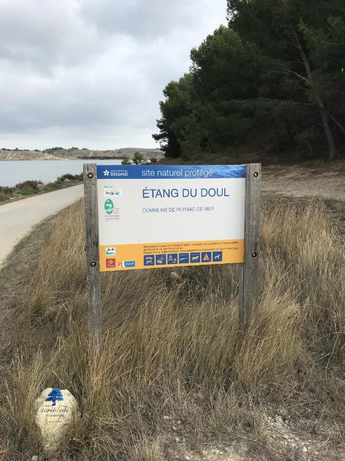 Mobilhome Paradis Bikini Sigean Exteriör bild