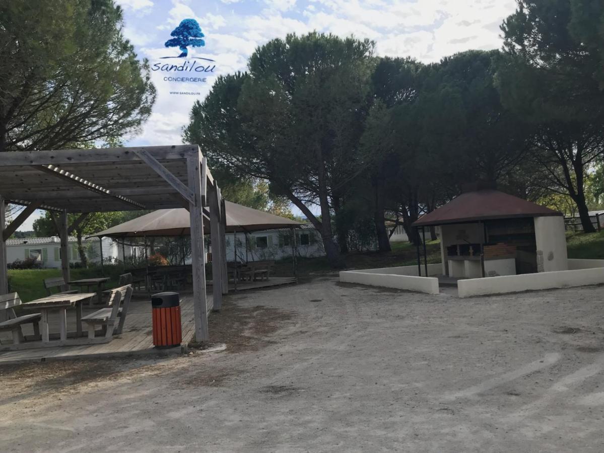 Mobilhome Paradis Bikini Sigean Exteriör bild